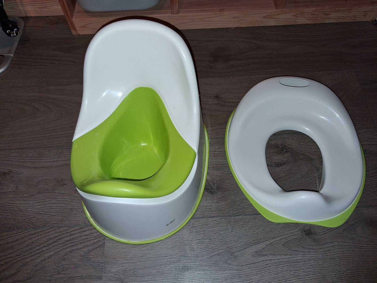 IKEA LILLAGUNN Potje en TOFTBO Toiletverkleiner, Ophalen, Gebruikt