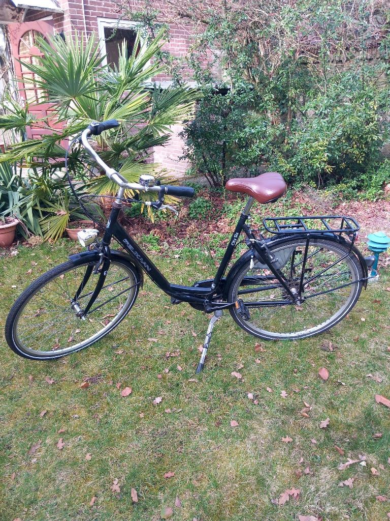 dames fiets zwart, Fietsen en Brommers, Overige merken, Versnellingen, Ophalen of Verzenden, 53 tot 56 cm