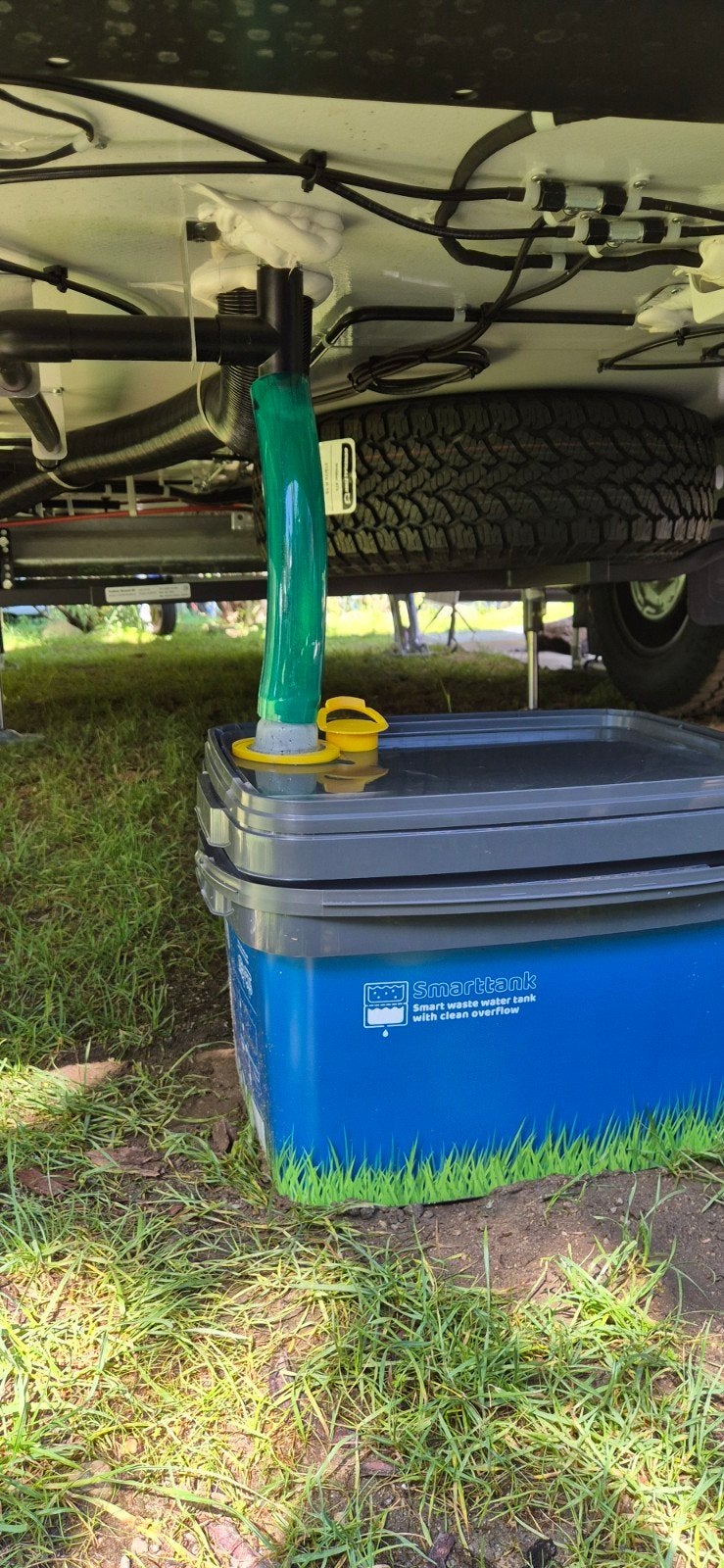Smarttank grijswater tank voor camper of caravan, Ophalen, Gebruikt
