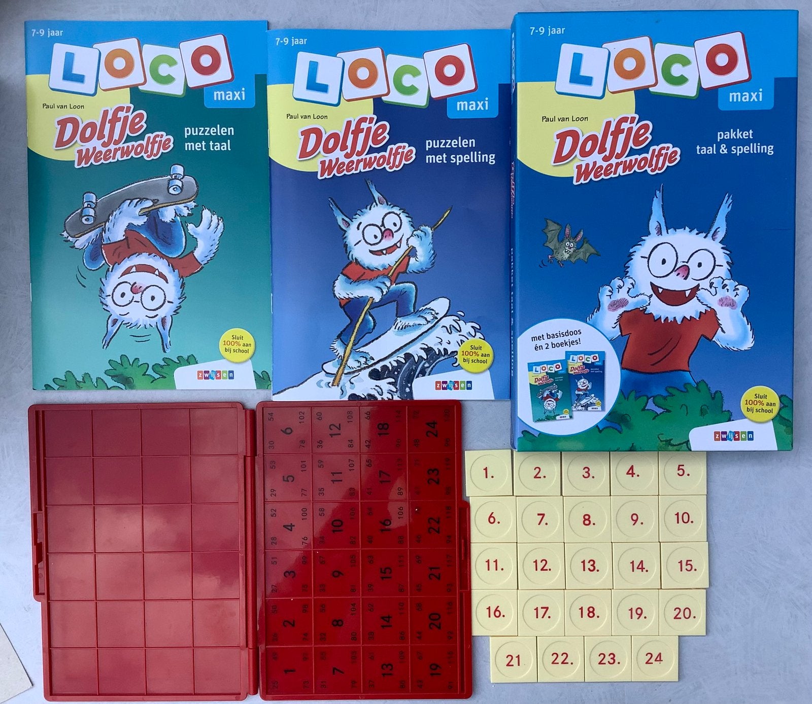 Loco maxi Dolfje Weerwolfje pakket taal & spelling, Ophalen, Zo goed als nieuw