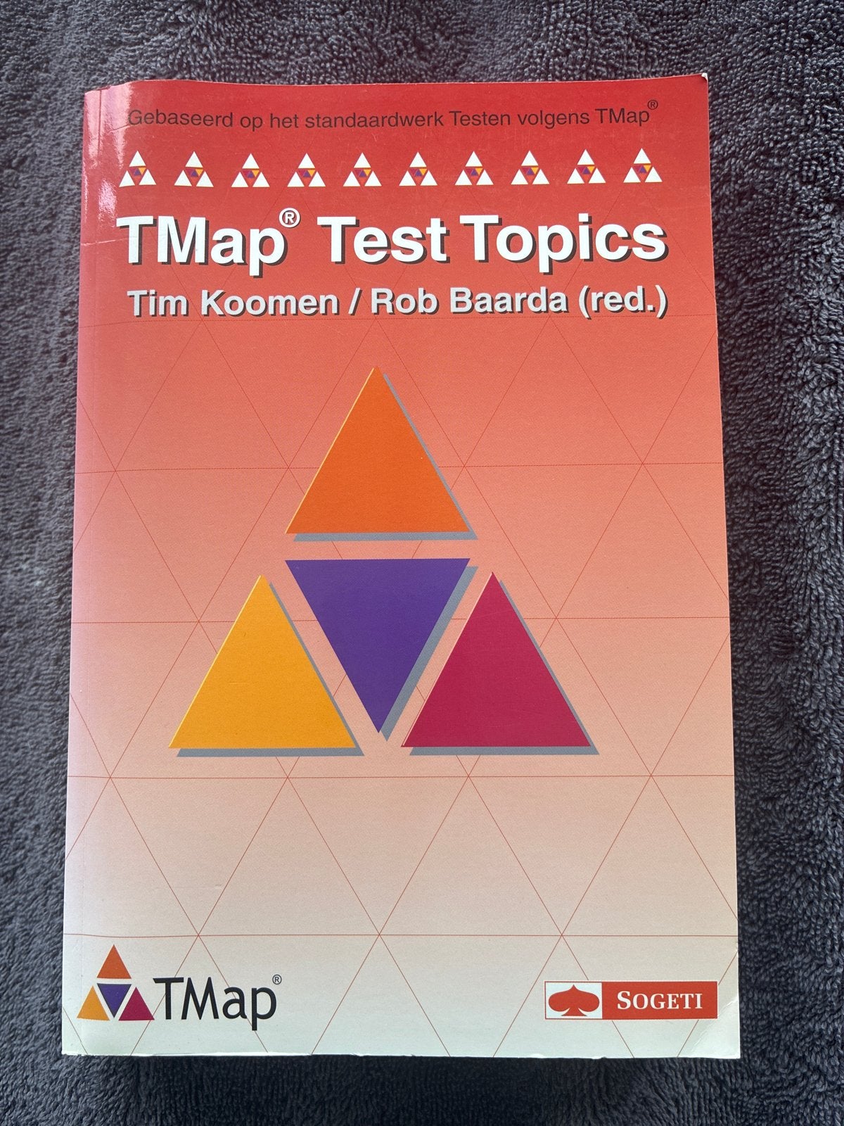 TMAP Test Topics - Tim Koomen / Rob Baarda (red.), Ophalen of Verzenden, Beta, Zo goed als nieuw, HBO