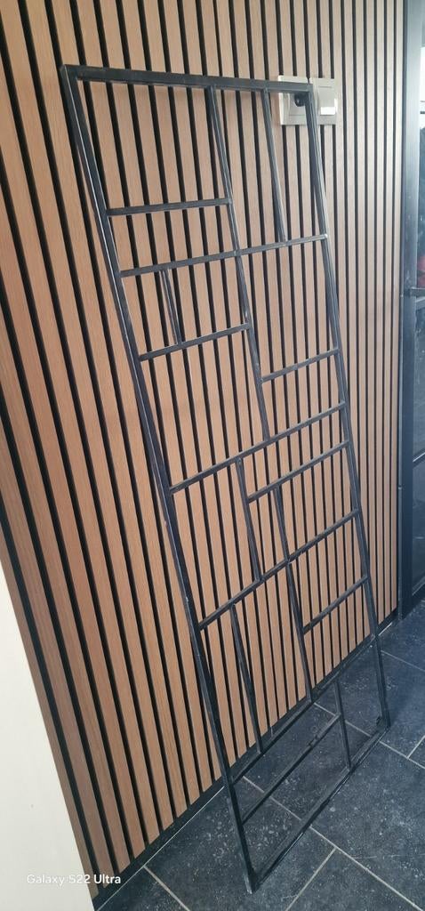 Ijzer rek industriële rek decoratie, Ophalen of Verzenden, Zo goed als nieuw