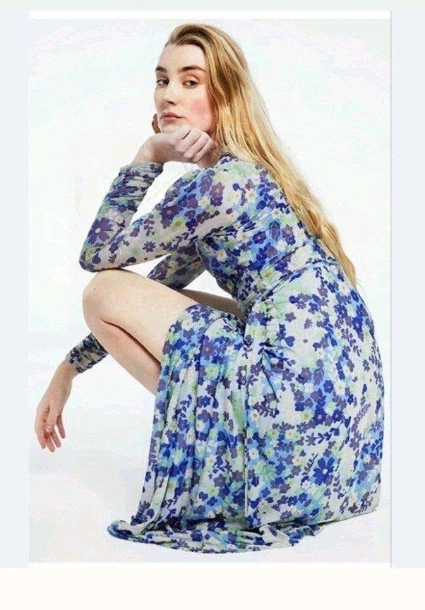 Fabienne Chapot Natalie jurk maat M *nieuw *, Maat 38/40 (M), Blauw, Nieuw, Ophalen of Verzenden
