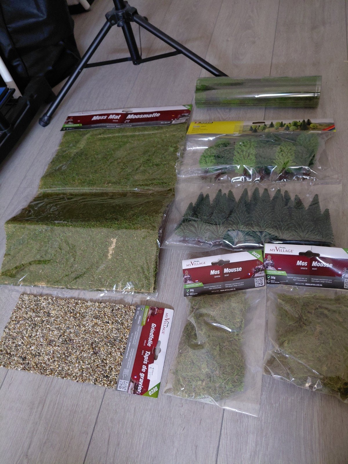 My Village Decoraties: Bomen, Gras, Mos, Stenen, ho, Overige merken, Nieuw, Ophalen of Verzenden, Tank