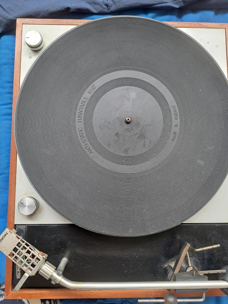 Thorens TD 150 MK II Platenspeler - Vintage Hifi, Ophalen of Verzenden, Gebruikt, Platenspeler, Thorens
