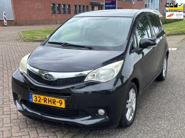 Subaru Trezia 1.3 Luxury Airco Electric pakket Audio-CD LMV, Auto's, Subaru, Euro 5, Zwart, Zwart, Bedrijf