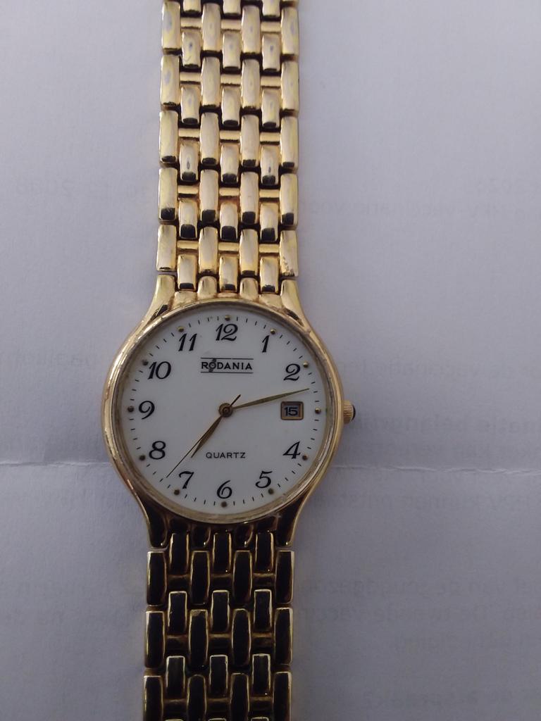 Rodania Verguld Horloge - Klassiek en Elegant, Ophalen of Verzenden, Staal, Overige merken