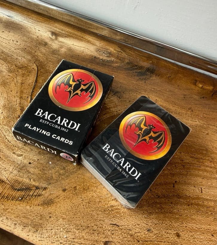 Bacardi kaartspel, Ophalen of Verzenden, Gebruikt, Gebruiksvoorwerp