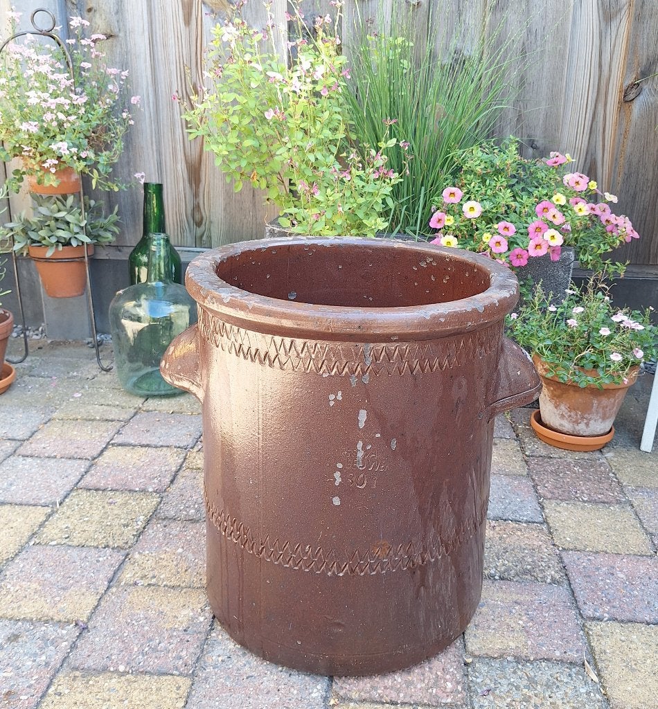 Vintage zuurkoolpot gres pot - keulse pot, Ophalen