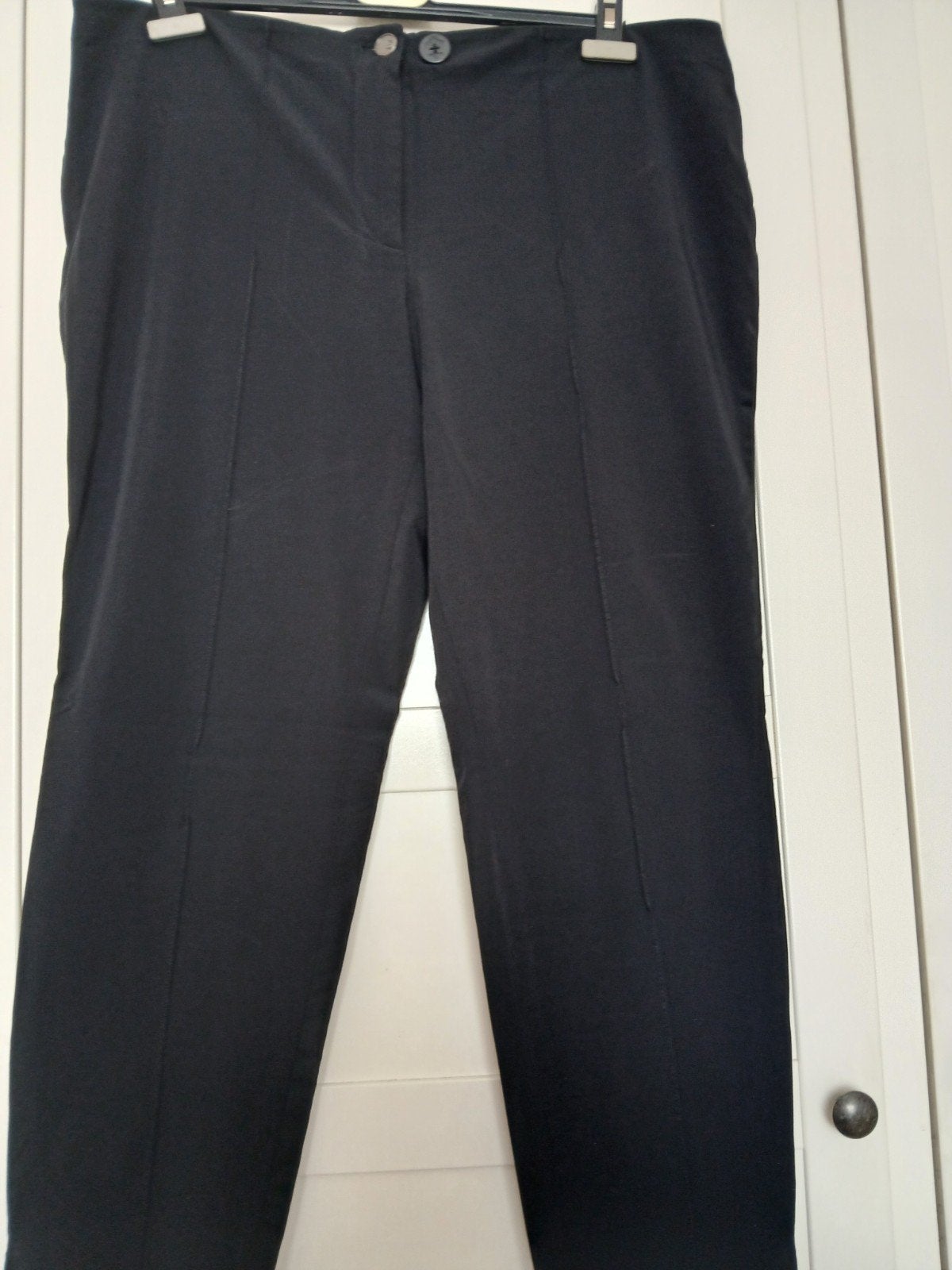 Claudia Sträter zwarte broek, maat 46, Verzenden, Zwart, Maat 46/48 (XL) of groter, Zo goed als nieuw