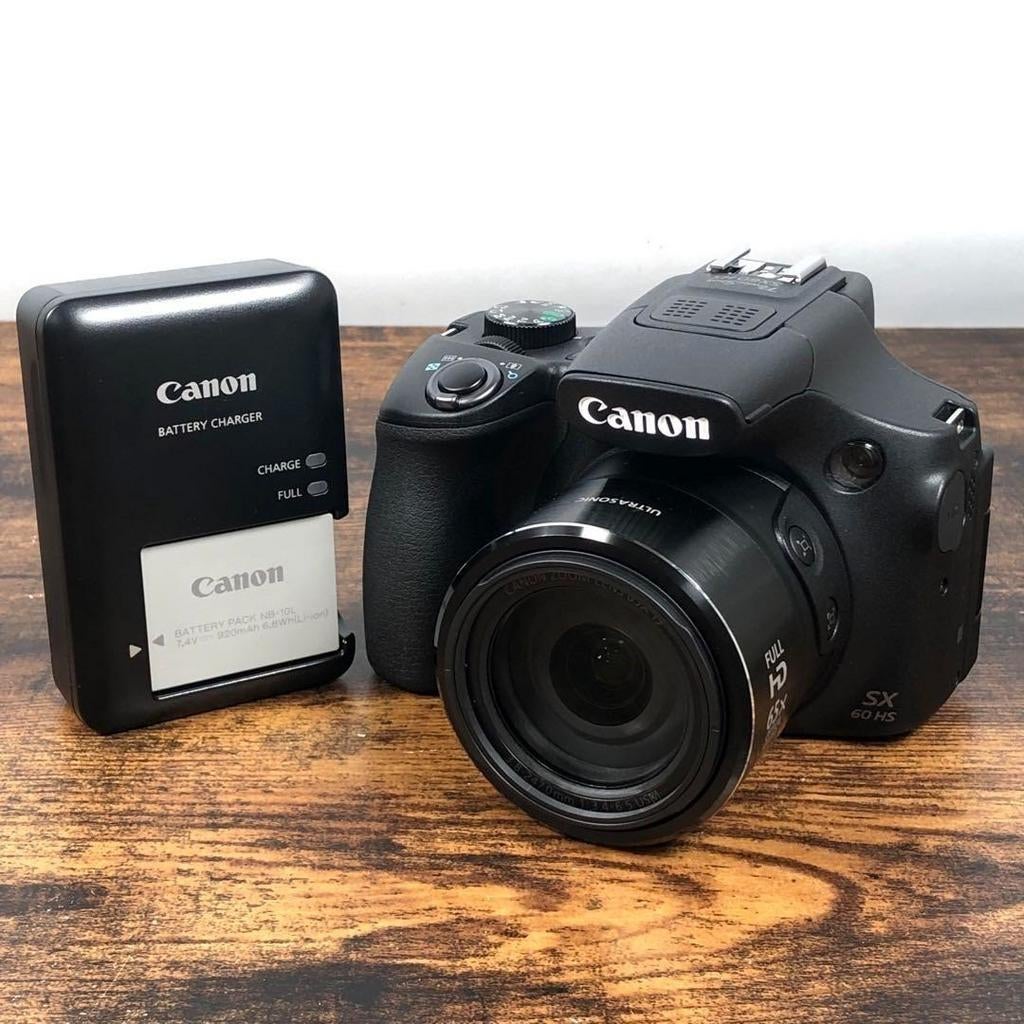 Canon PowerShot SX60 HS – Zo goed als nieuw + accessoires!, Ophalen of Verzenden