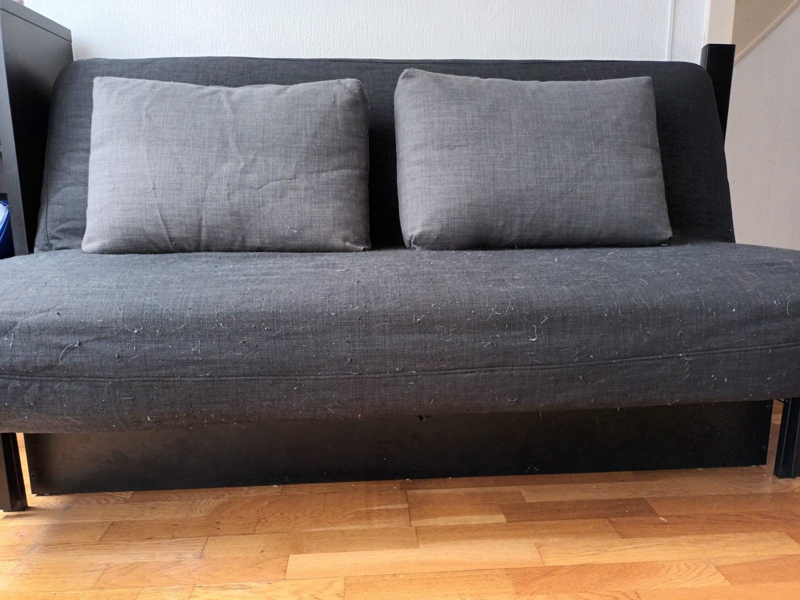 Ikea NYHAMN slaapbank + opberglade (kussens niet inbegrepen), Ophalen, Gebruikt, 150 tot 200 cm, Tweepersoons