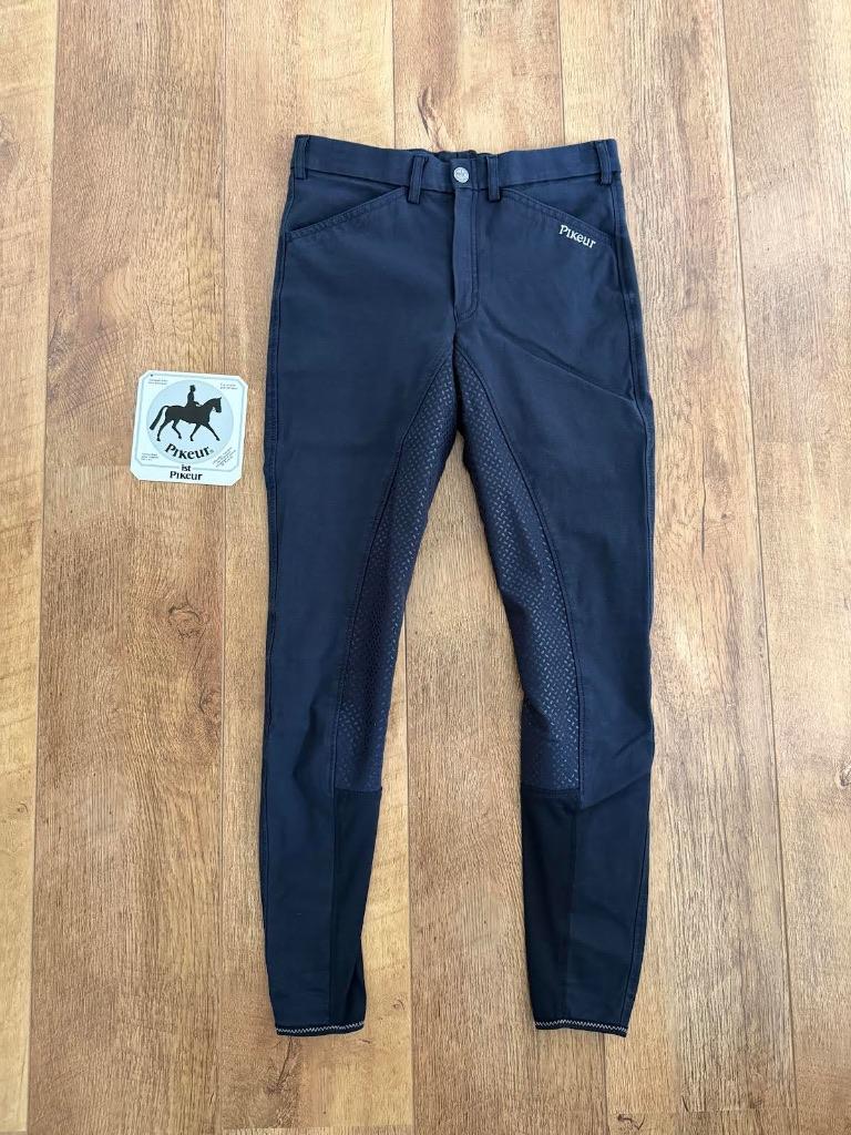 Pikeur donkerblauwe rijbroek maat 176, Ophalen, Zo goed als nieuw, Dressuur, Bovenkleding
