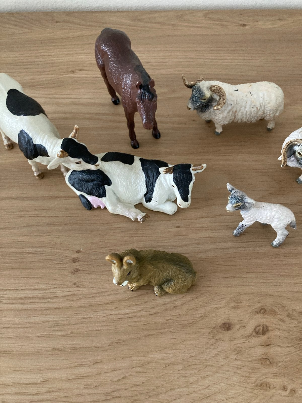 Leuke set boerderijdieren speelgoed, Ophalen of Verzenden, Gebruikt