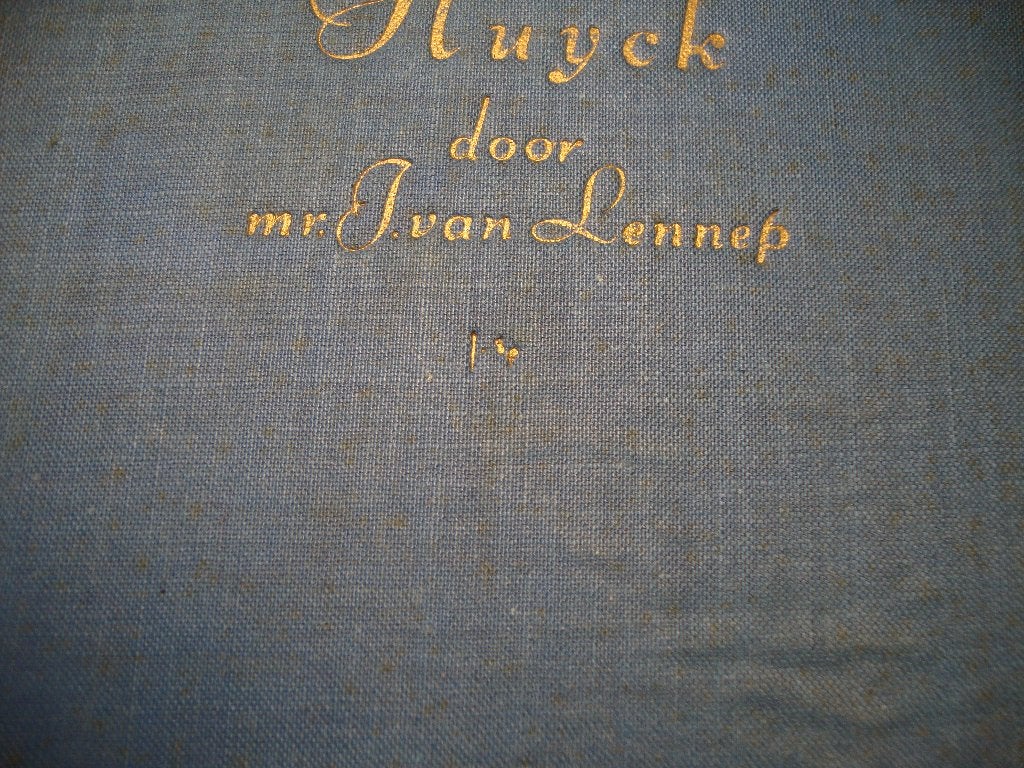 FERDINAND HUYCK. J.  VAN LENNEP. HERDENKINGSUITGAVE, 20e eeuw of later, Verzenden, Zo goed als nieuw, JACOB VAN LENNEP