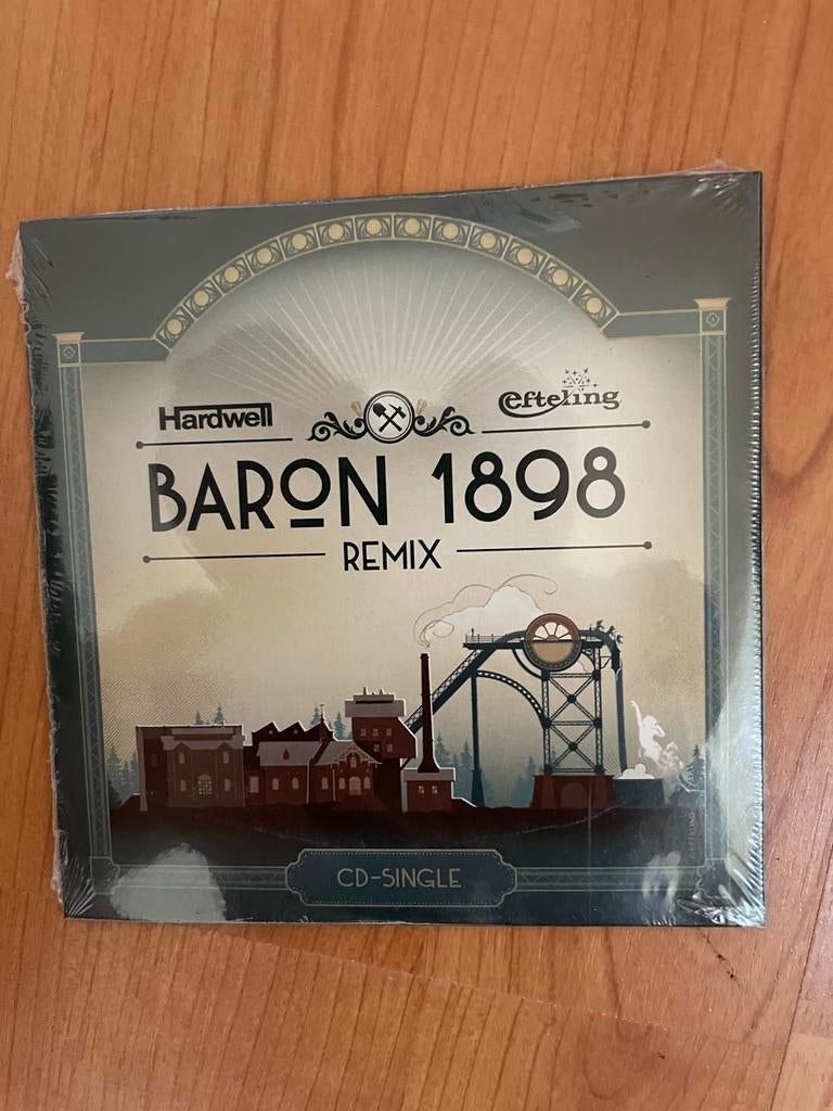 Hardwell & Efteling - Baron 1898 Remix CD-Single (Nieuw), Ophalen of Verzenden, Nieuw, Overige typen