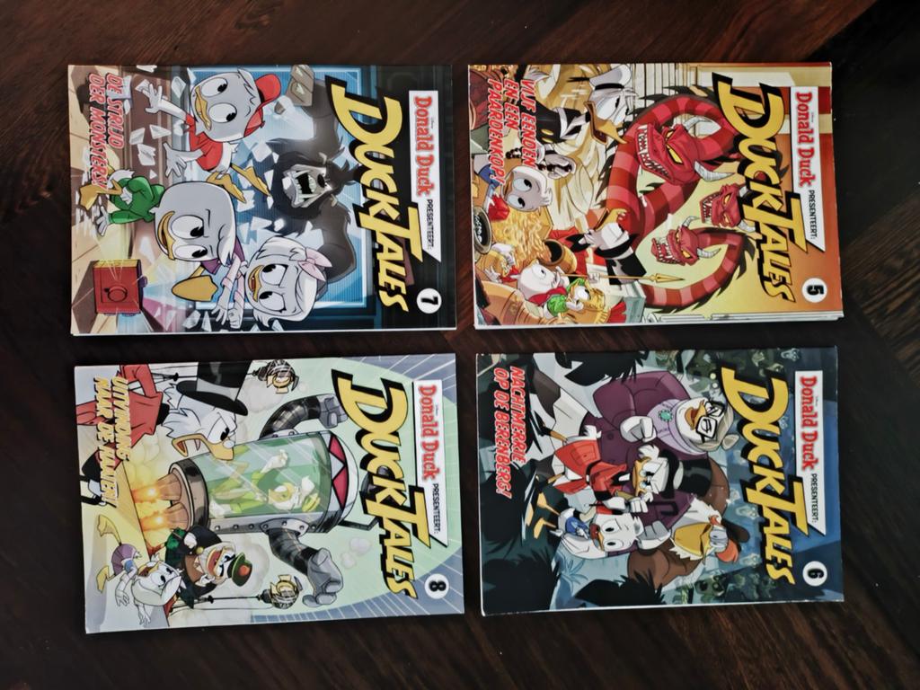 Donald Duck DuckTales stripboeken nrs 1 tm 13, Meerdere stripboeken, Ophalen of Verzenden, Gelezen