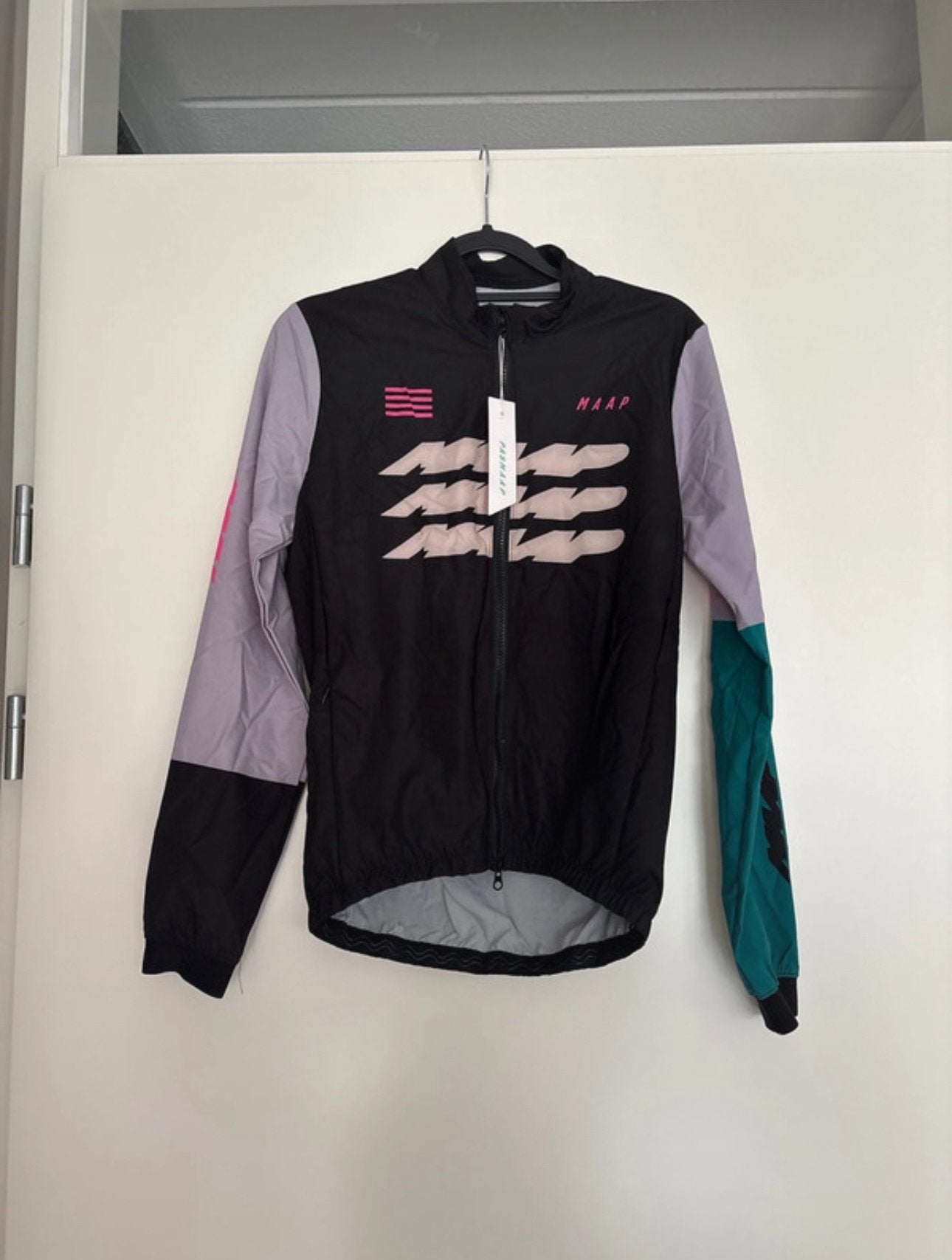 MAAP Wielrenjack Maat S – Nieuw met Labels – Zwart, S, Dames, Nieuw, Ophalen of Verzenden