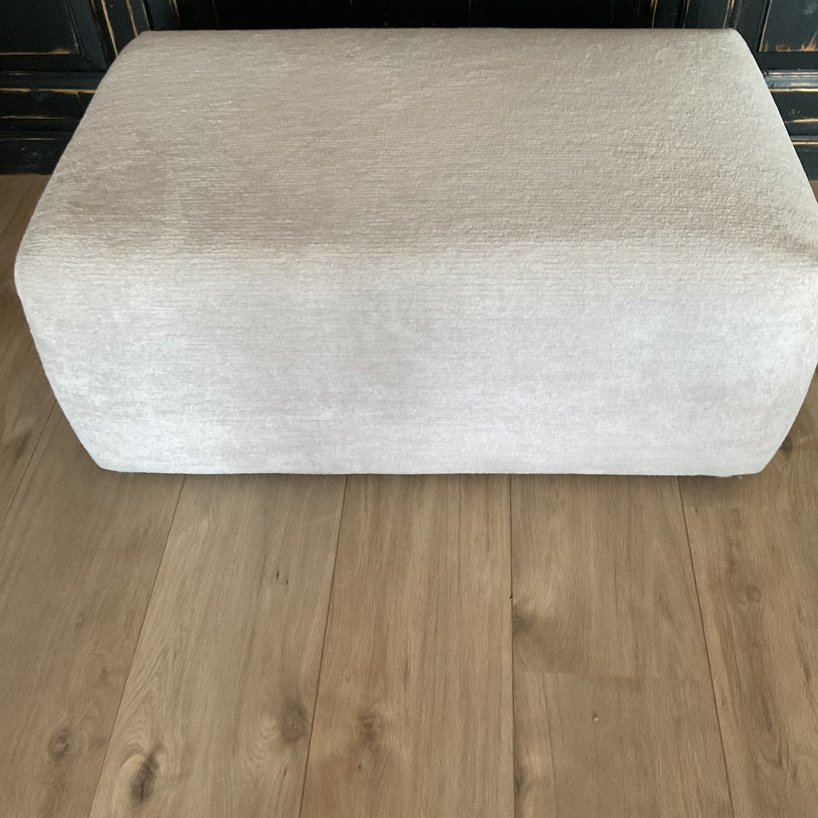 Te koop een Poef, Ophalen of Verzenden, Zo goed als nieuw, Rond, Minder dan 50 cm