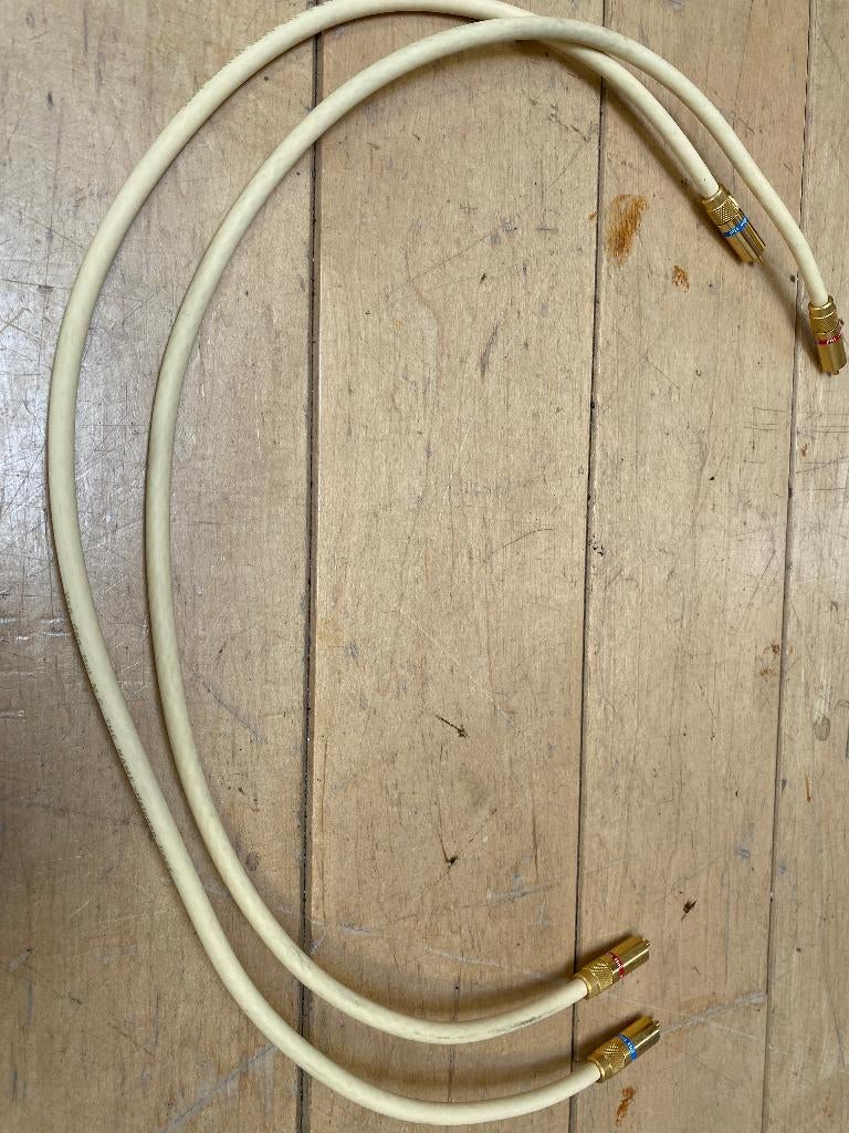 Van den Hul The Name interconnect | 80 cm., Audio, Tv en Foto, Audiokabels en Televisiekabels, Ophalen of Verzenden, Zo goed als nieuw