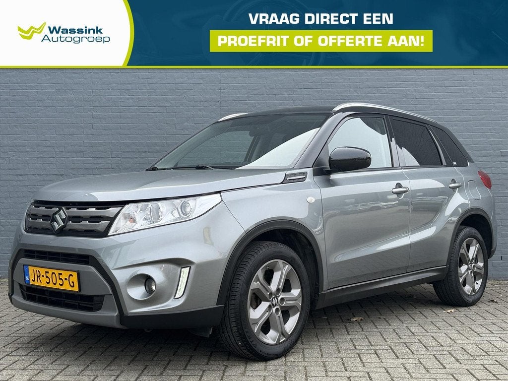 Suzuki Vitara 1.6 VVT 120pk 2WD Automaat Exclusive | Navigat, Auto's, Suzuki, Stof, Gebruikt, 4 cilinders, 1095 kg