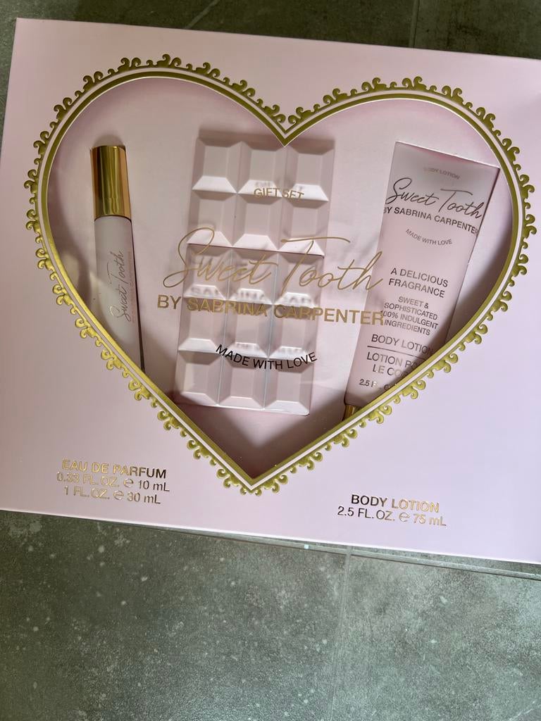 Sweet Tooth by Sabrina Carpenter Gift Set, Ophalen of Verzenden, Nieuw