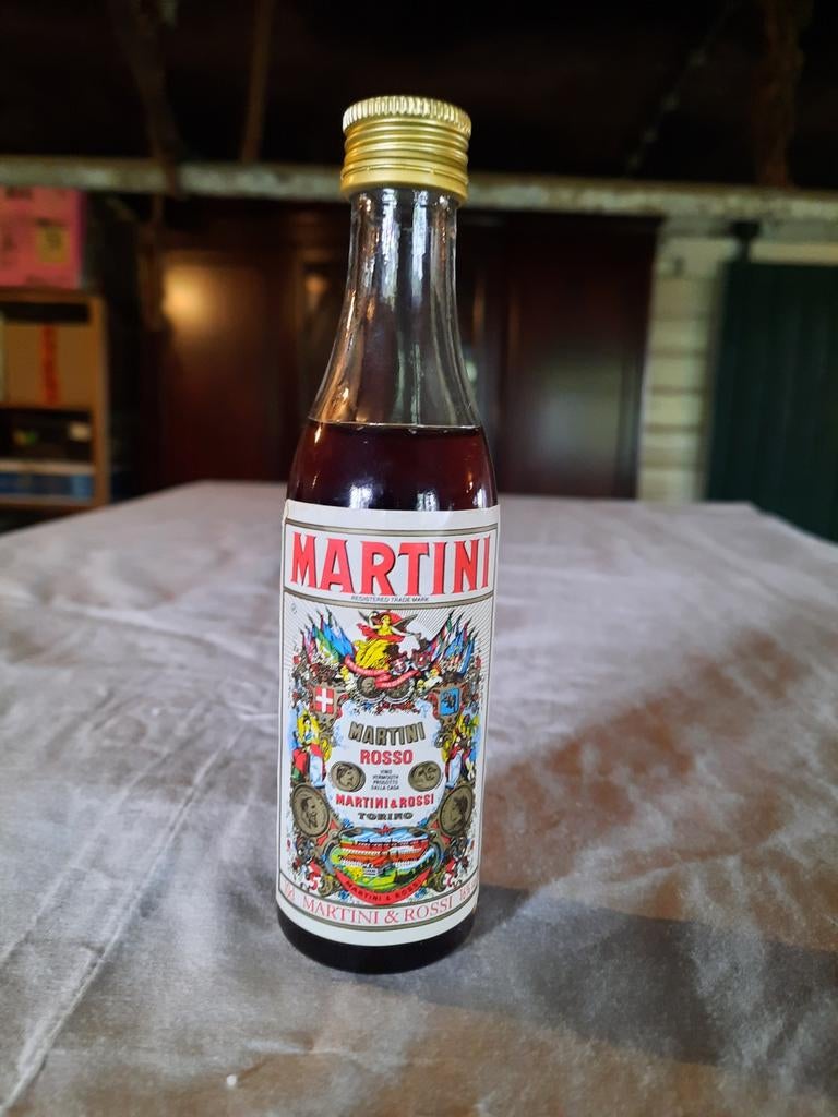 Vintage Martini Rosso miniatuurflesje, Verzamelen, Ophalen of Verzenden, Zo goed als nieuw