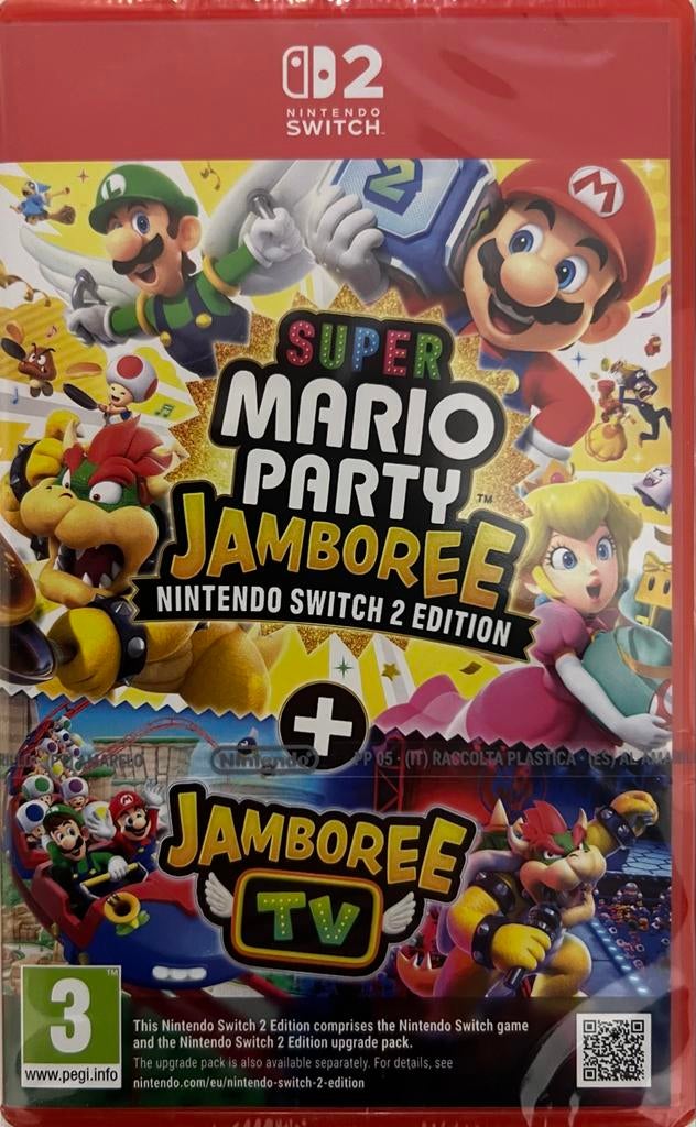 Super Mario Party Jamboree Nintendo Switch 2 Edition geseald, Overige genres, Nieuw, Eén computer, Ophalen of Verzenden