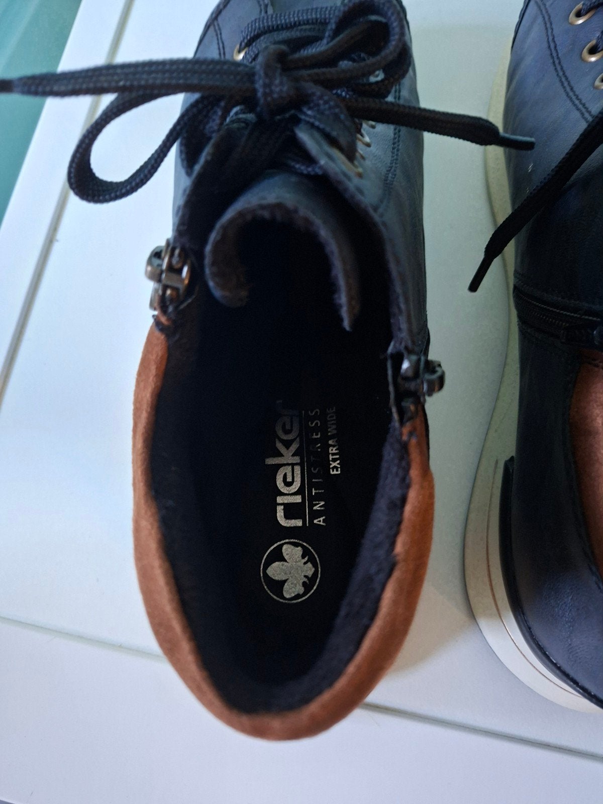 Rieker dames schoenen maat 43 - zo goed als nieuw, Blauw, Ophalen of Verzenden, Rieker, Sneakers of Gympen