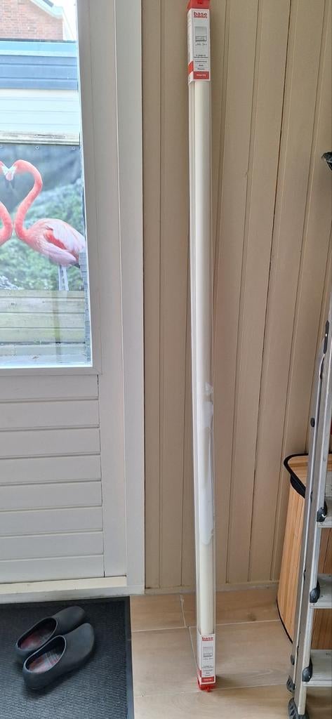 Rolgordijn beige 180x175 cm lichtdoorlatend, Ophalen