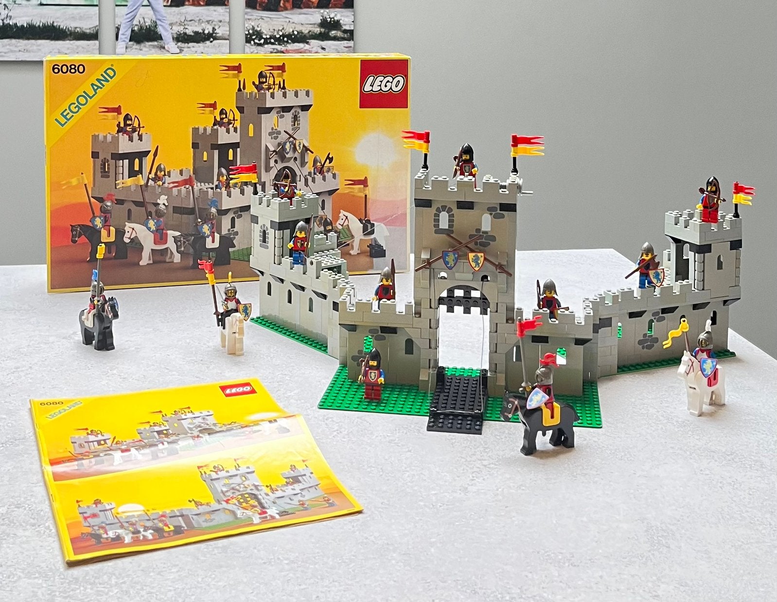 LEGO 6080 King’s Castle – compleet met doos en plastic inlay, Inclusief instructies, Lego, Ophalen of Verzenden, Zo goed als nieuw