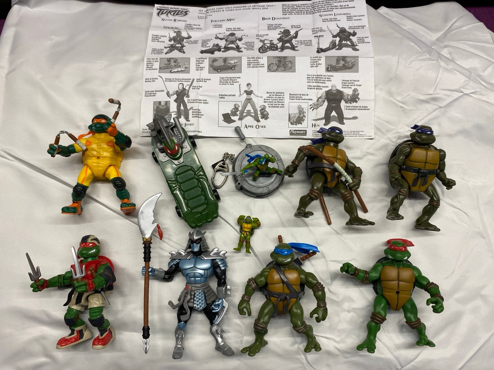 TMNT Actiefiguren Collectie - Gebruikt, Ophalen of Verzenden, Gebruikt