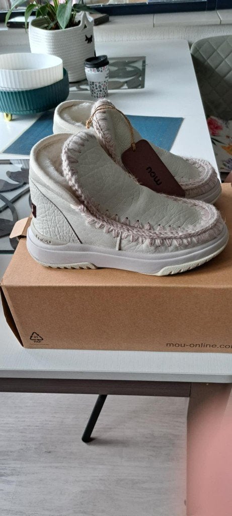 DAMES MOU BOOTS MAAT 36., Ophalen of Verzenden, Nieuw, Wit