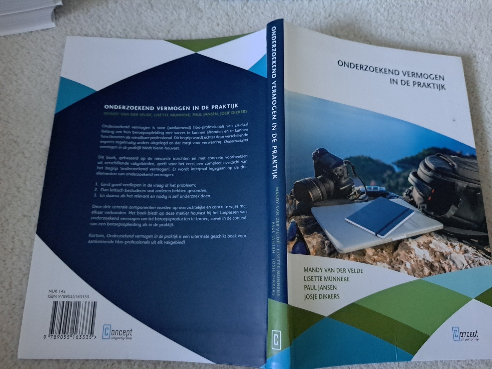 Onderzoekend Vermogen in de Praktijk - HBO Studieboek, Ophalen of Verzenden, Zo goed als nieuw, HBO, Mandy van der Velde, Lisette Munneke, Paul Jansen, Josje Dikkers