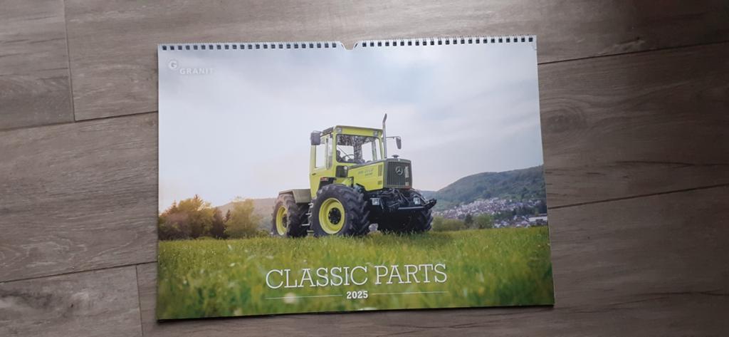 Kalender granit  2025, Ophalen of Verzenden, Maandkalender, Gebruikt