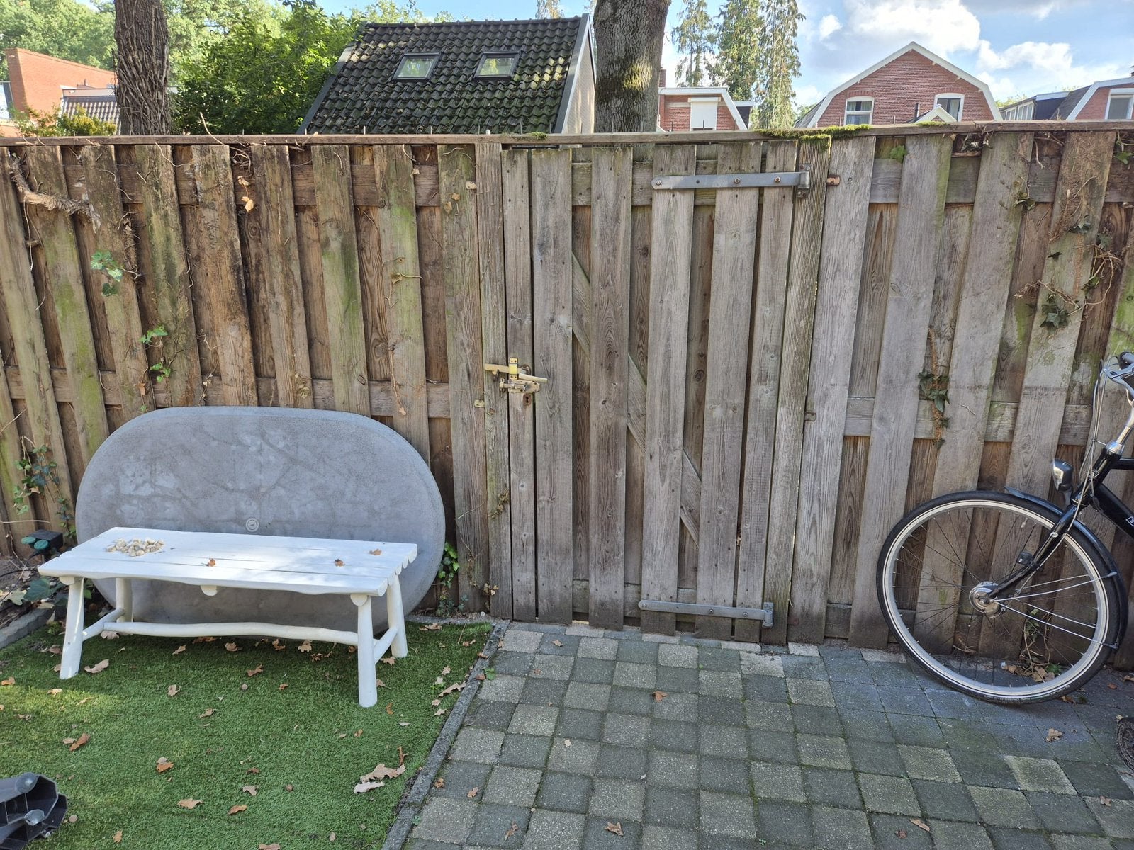 Gratis schutting en poort ophalen voor 13 okt, Tuin en Terras, Ophalen, Minder dan 3 meter, Hout, 1 tot 2 meter