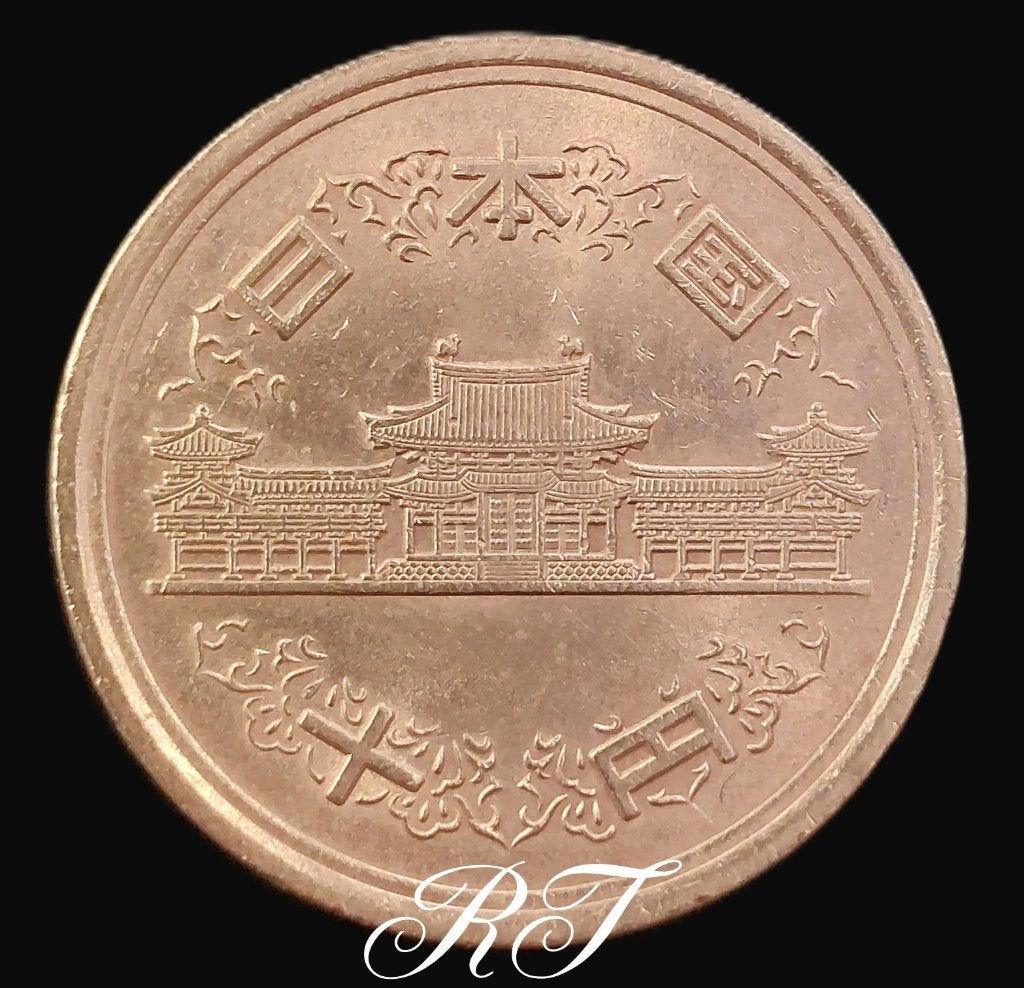 10 bronzen yen munt Japanse Empire 10 Yen – Showa., Ophalen of Verzenden, Zuidoost-Azië, Losse munt
