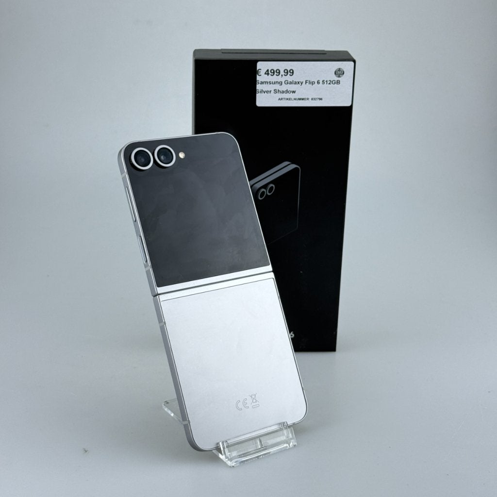 Samsung Galaxy Flip 6 512GB Silver Shadow, Samsung, Zo goed als nieuw, Support@Samsung.com, 129, Samsung-ro, Yeongtong-gu
Suwon-si, Gyeonggi-do 16677
South Korea
