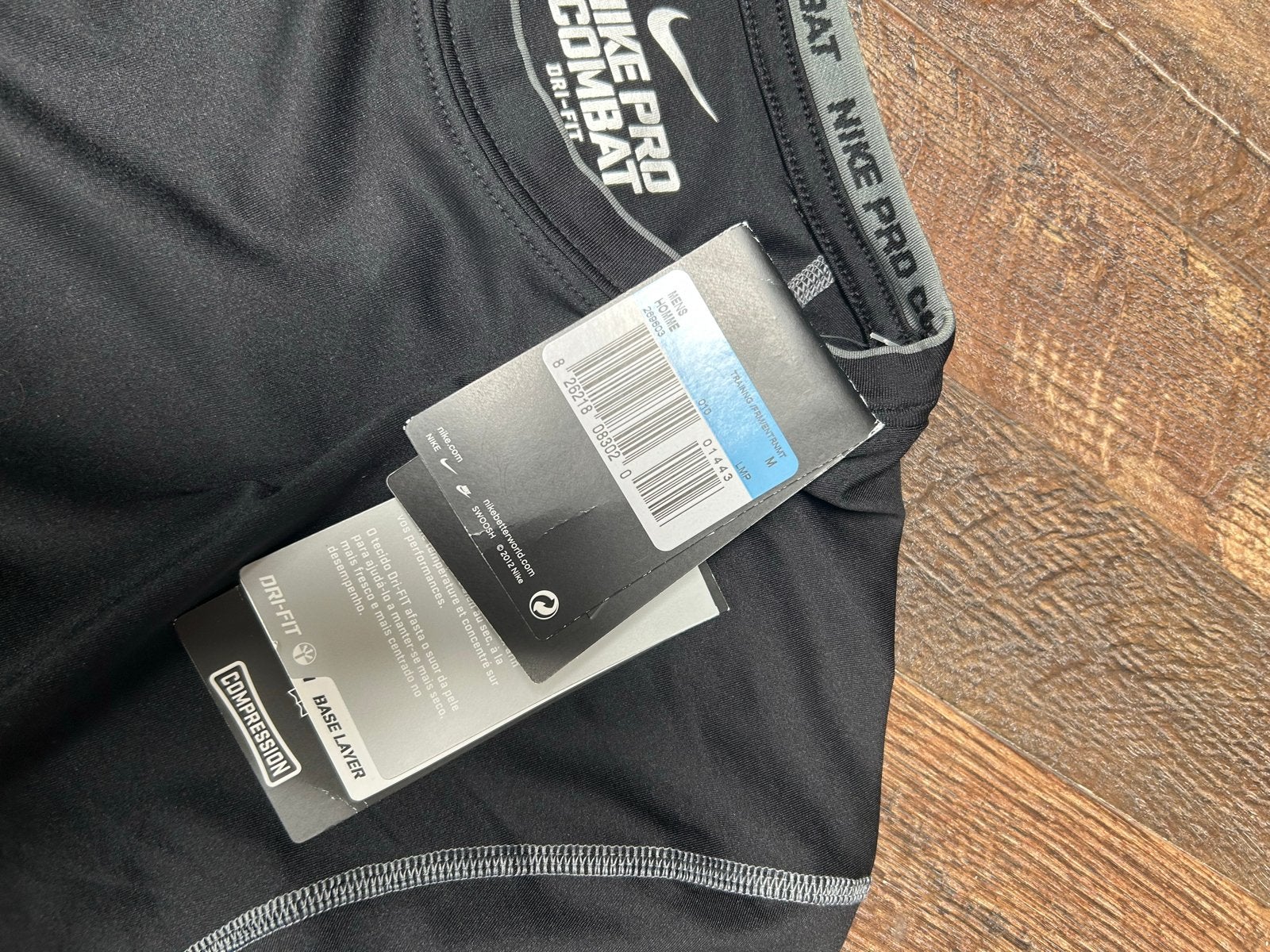 Nike Pro Combat Hardloopshirt Zwart Heren Maat M, Kleding | Heren, Maat 48/50 (M), Zwart, Nieuw, Ophalen of Verzenden