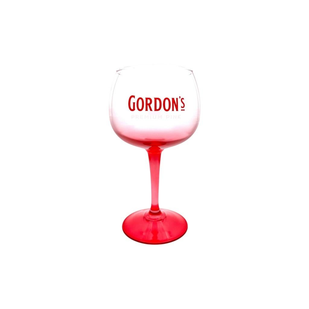 Gordon's Gin Ballonglazen (roze) - 12 stuks, Verzamelen, Ophalen of Verzenden, Nieuw, Borrel- of Shotglas