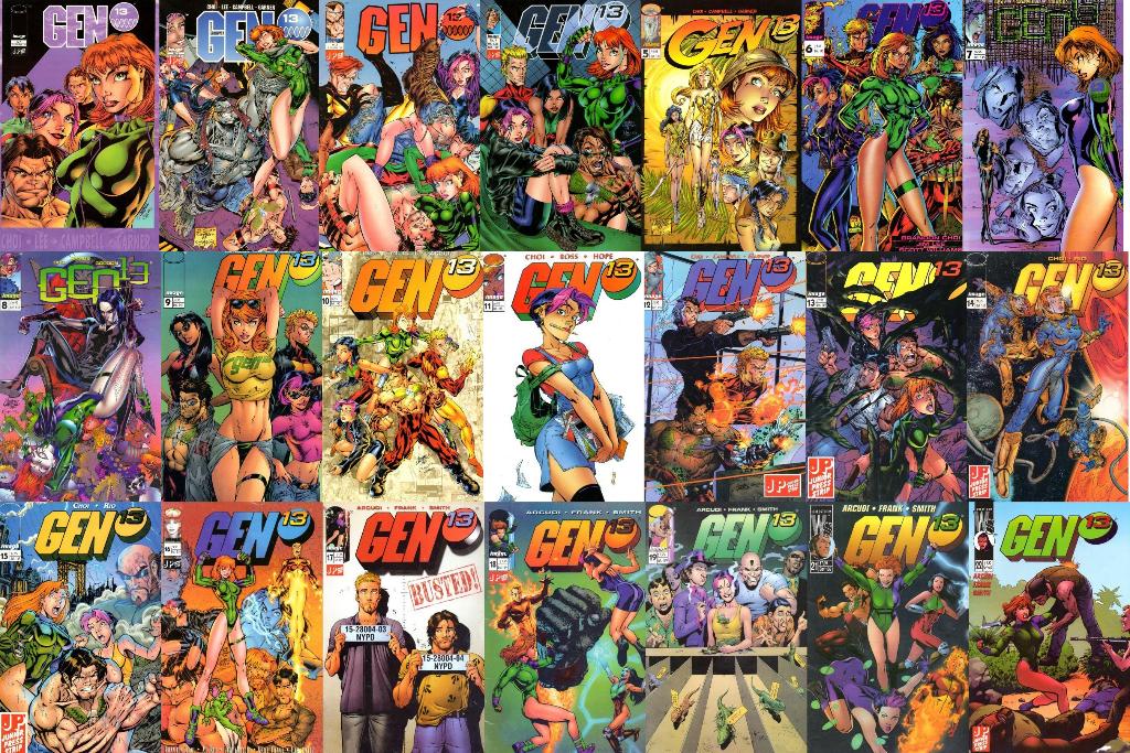 Gen 13: 21 comics, Boeken, Strips | Comics, Zo goed als nieuw, Meerdere comics, Amerika, Ophalen