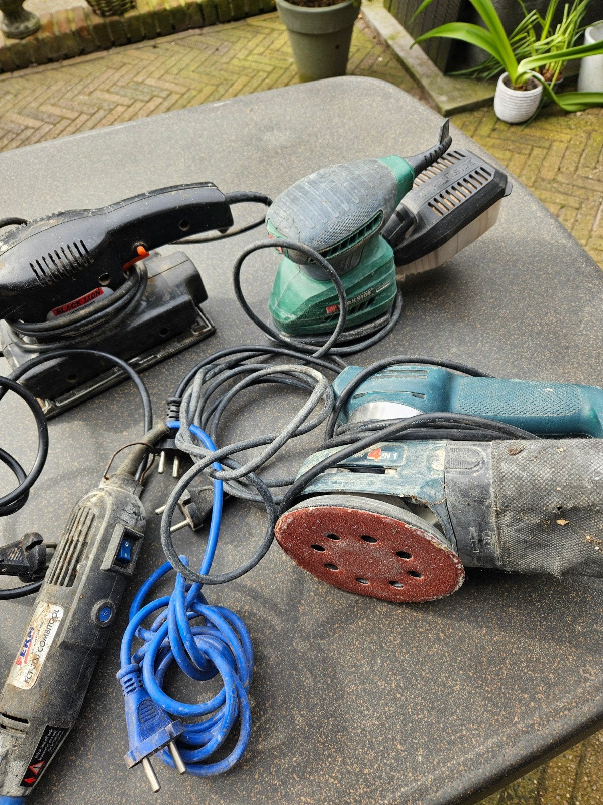 Diverse schuurmachines en multitool - Set, Ophalen