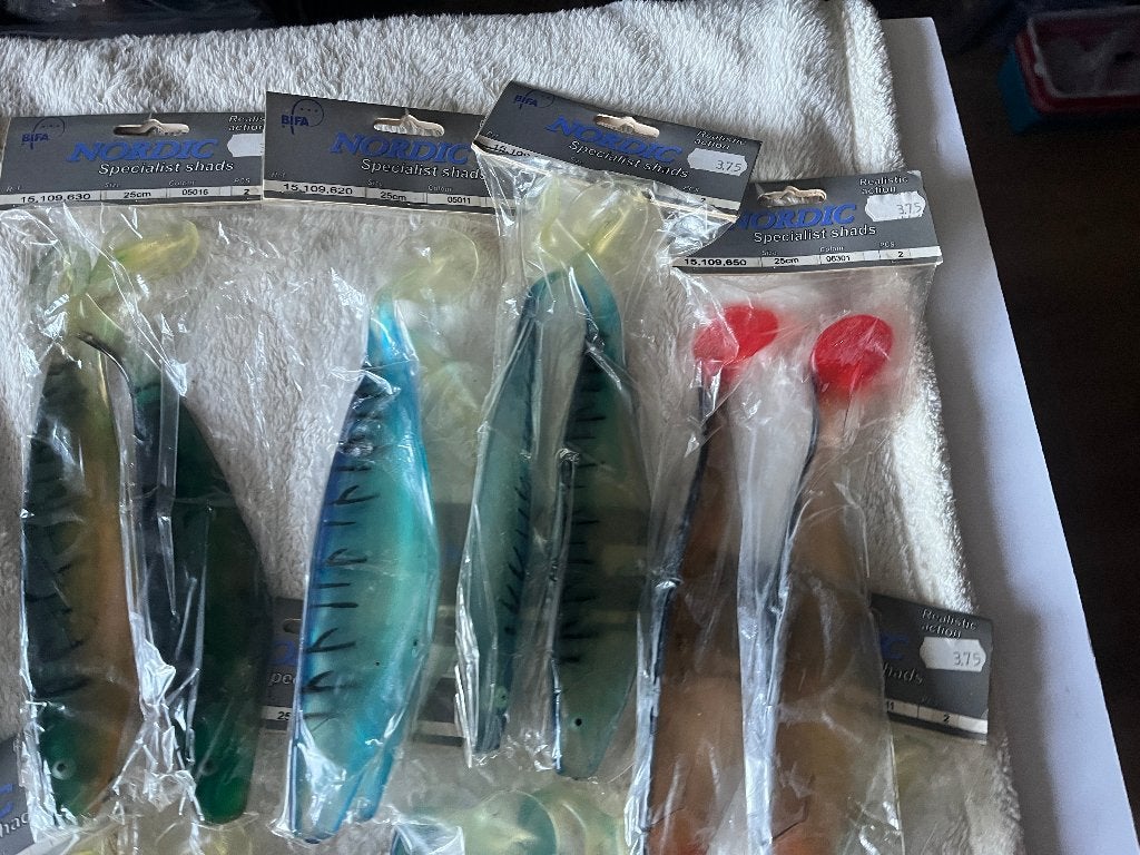 adv 930 / NIEUW mixset 12 x 2 grote shads, Ophalen of Verzenden, Nieuw, Overige typen