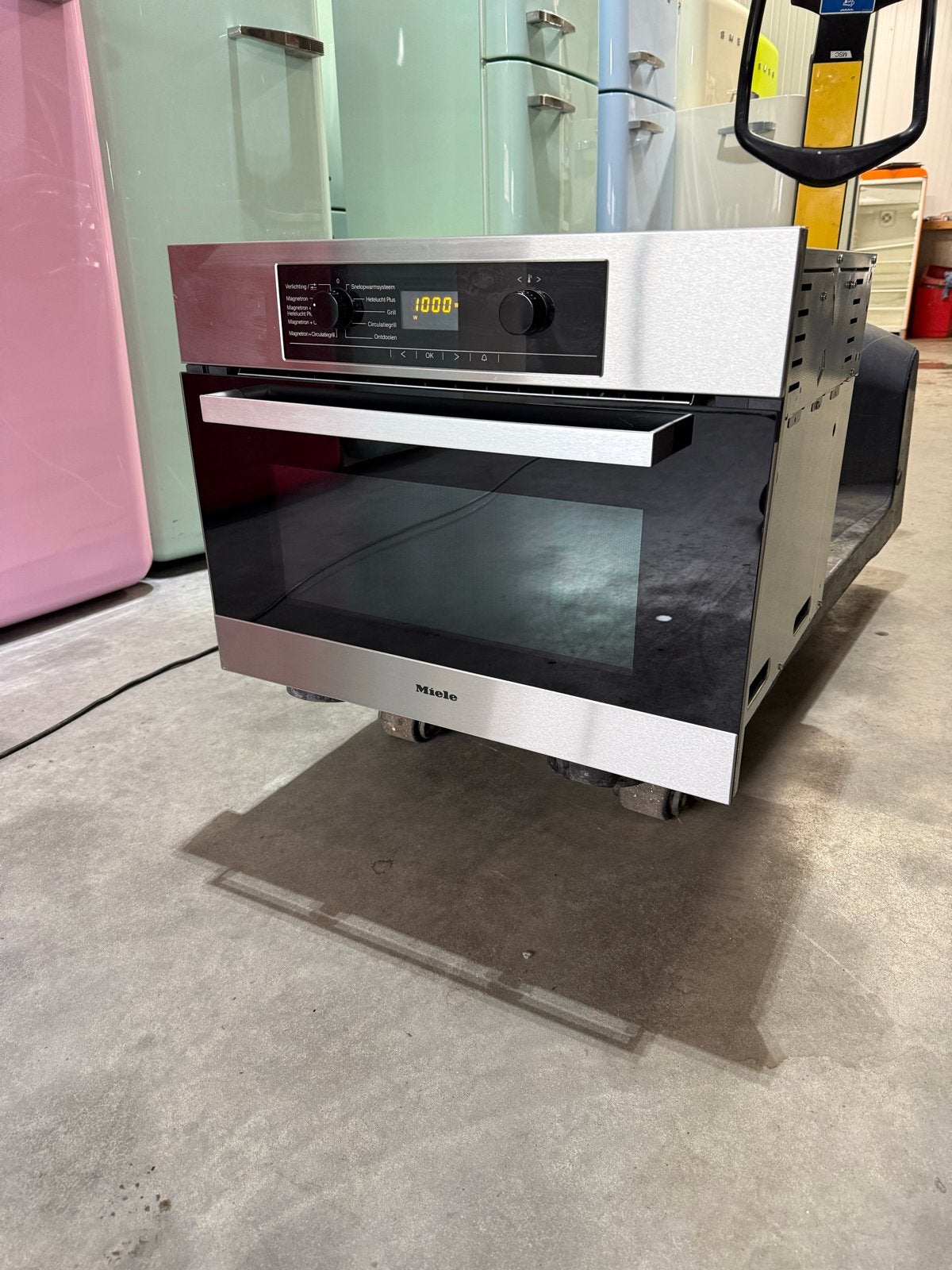 Miele Inbouw Combi-Magnetron Oven, 45 tot 50 cm, Bella, Hete lucht, Ophalen of Verzenden