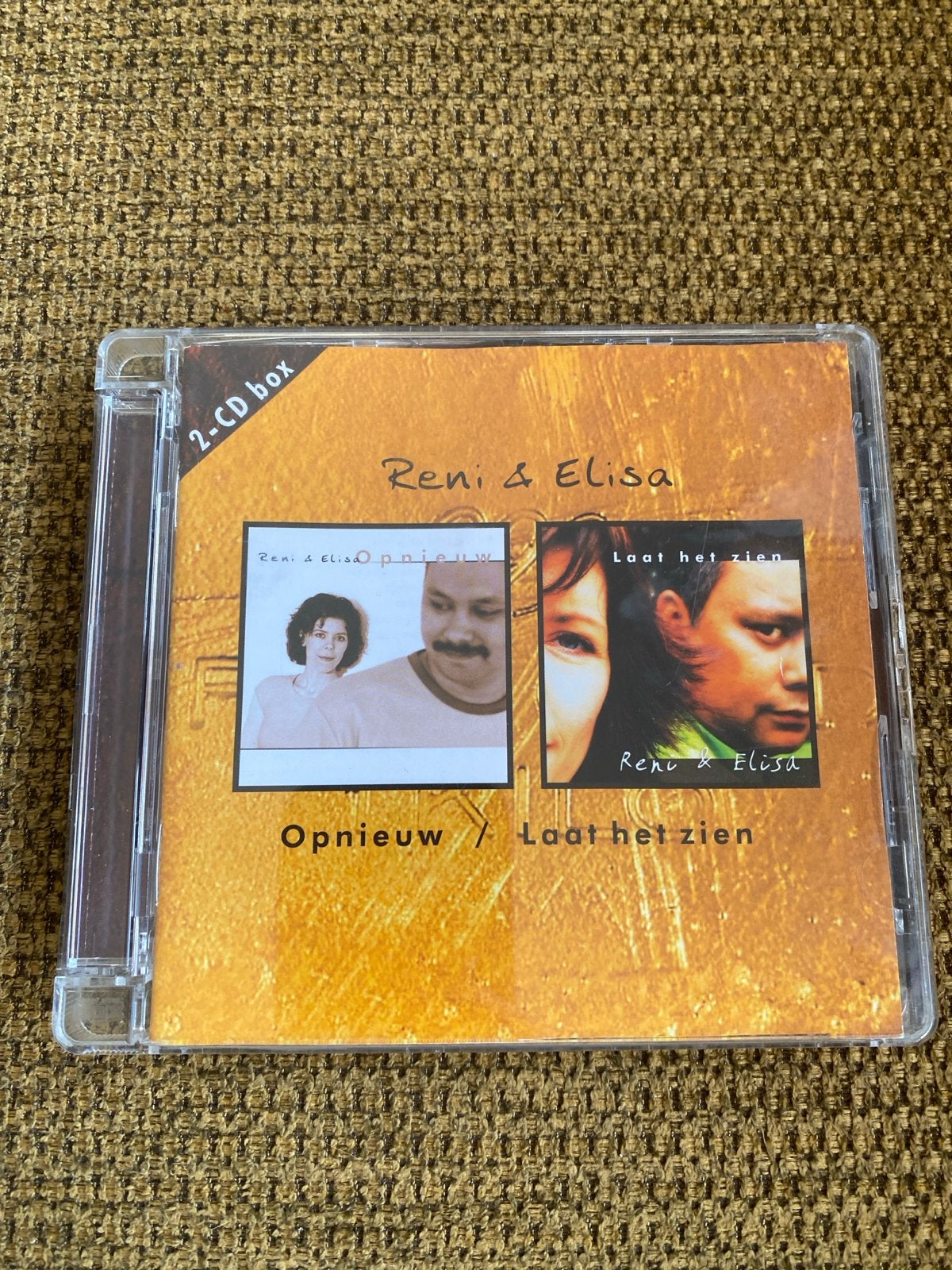 Reni & Elisa - Opnieuw / Laat het zien (2-cdbox), Boxset, Overige genres, Ophalen of Verzenden, Zo goed als nieuw