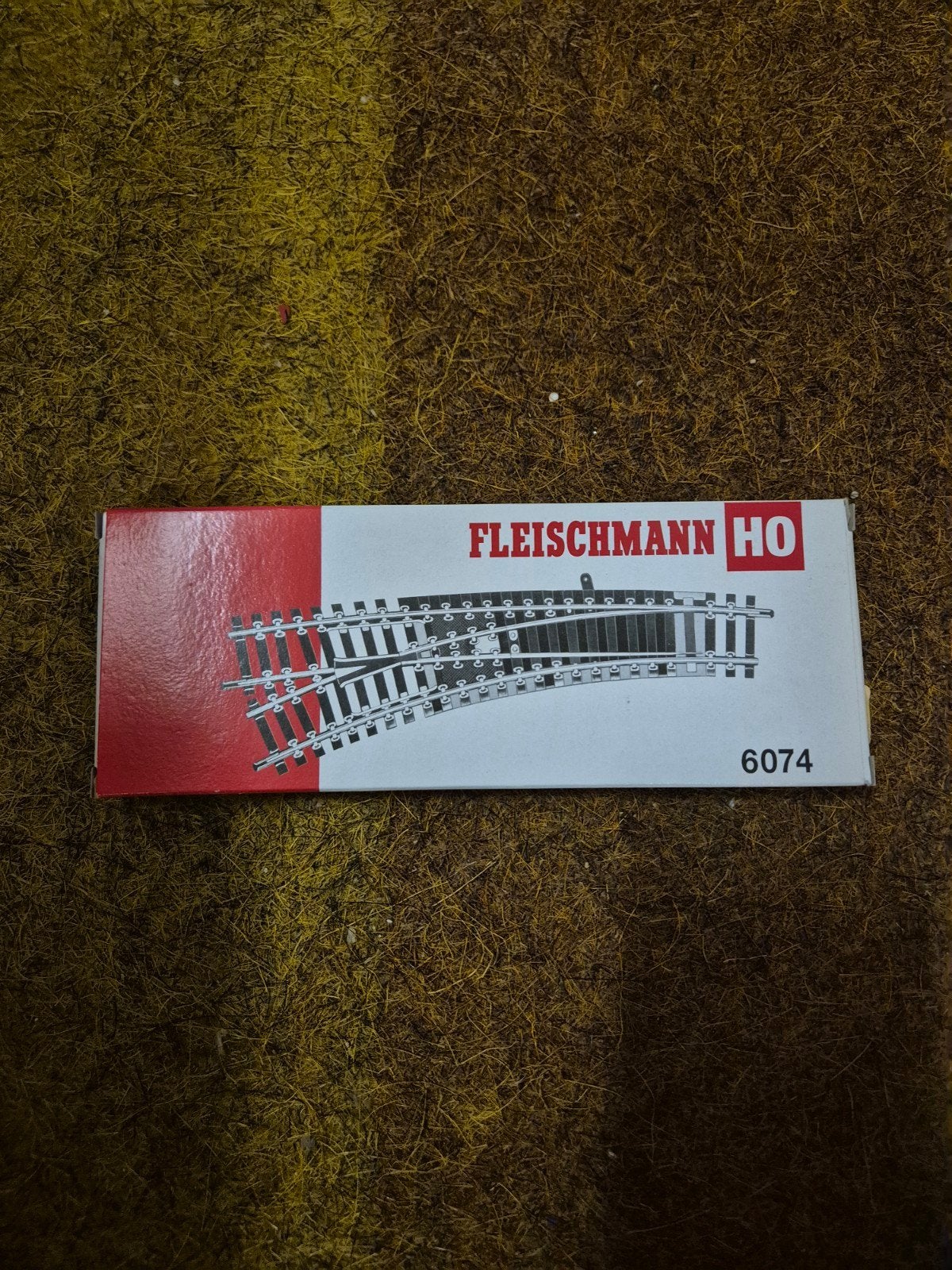 Fleischmann 6074 meegebogen wissel links H0, Ophalen of Verzenden, Nieuw, Rails, Fleischmann