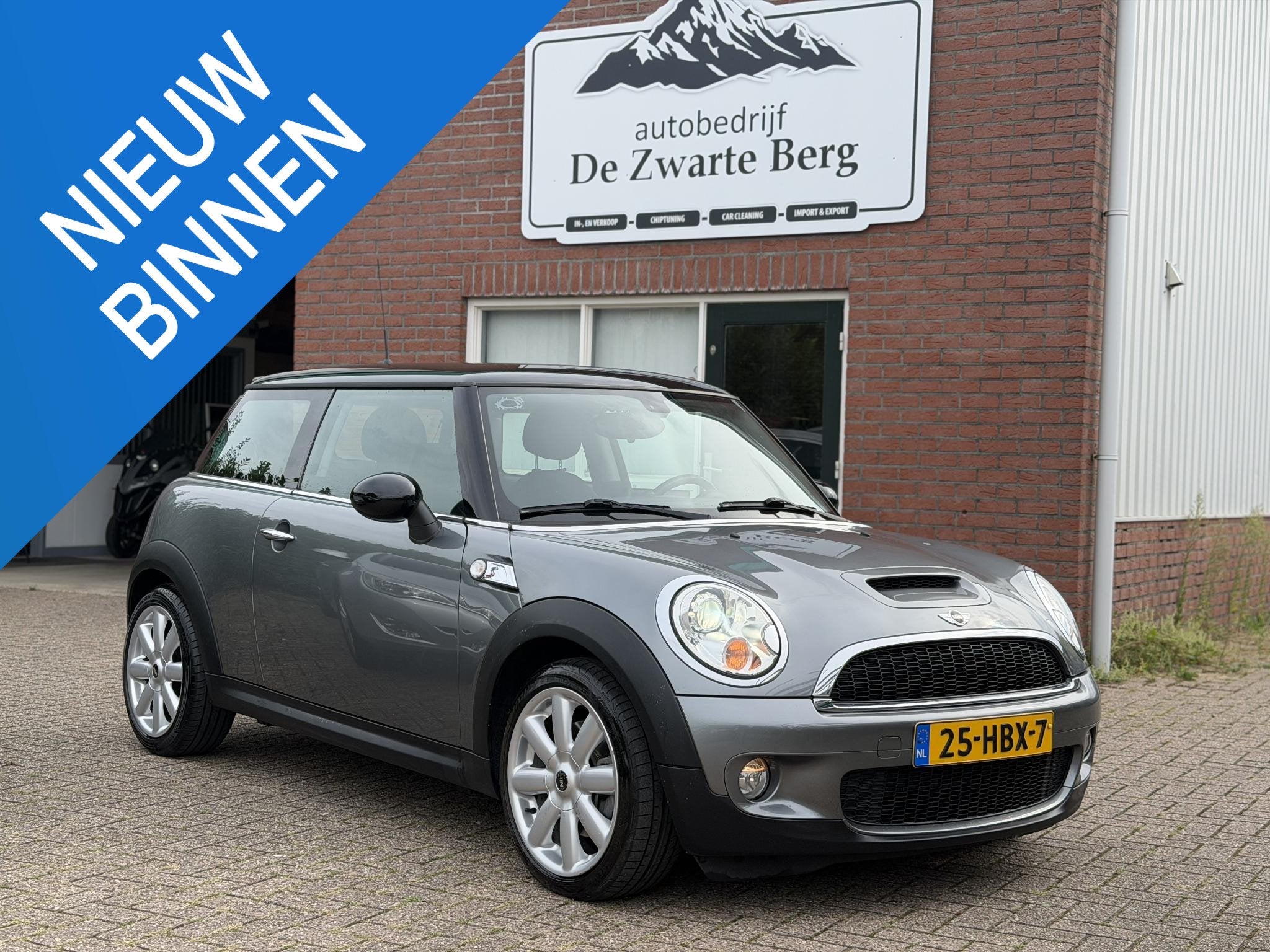 MINI 3-Deurs 1.6 Cooper S Chili, Auto's, Mini, Voorwielaandrijving, Euro 5, Gebruikt, Zwart