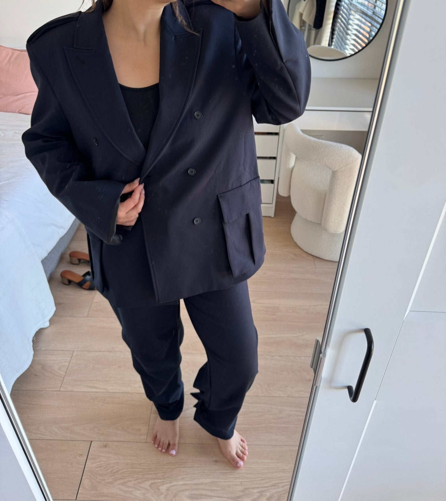 Zara Pak Set: Blazer XS & Broek S - Nieuw met prijskaartje, Kleding | Dames, Ophalen of Verzenden, Nieuw, Maat 34 (XS) of kleiner