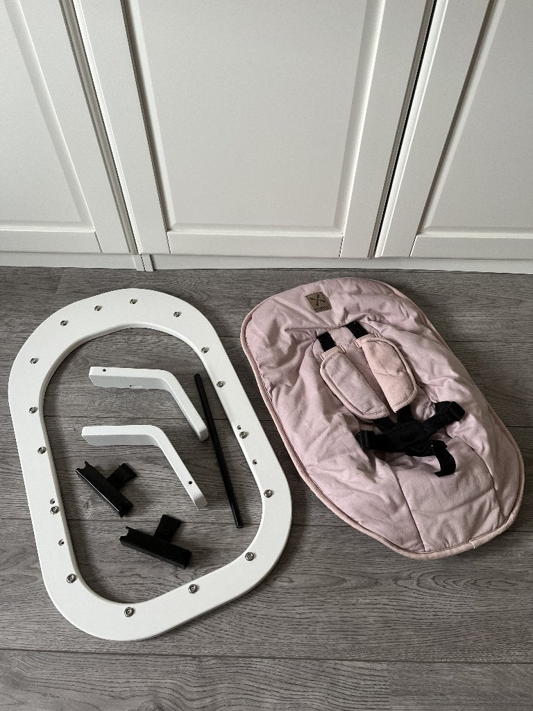 Kidsmill Up! Newborn Frame wit - bekleding Quilted Roze, Ophalen, Gebruikt, Overige typen, Gordel(s)