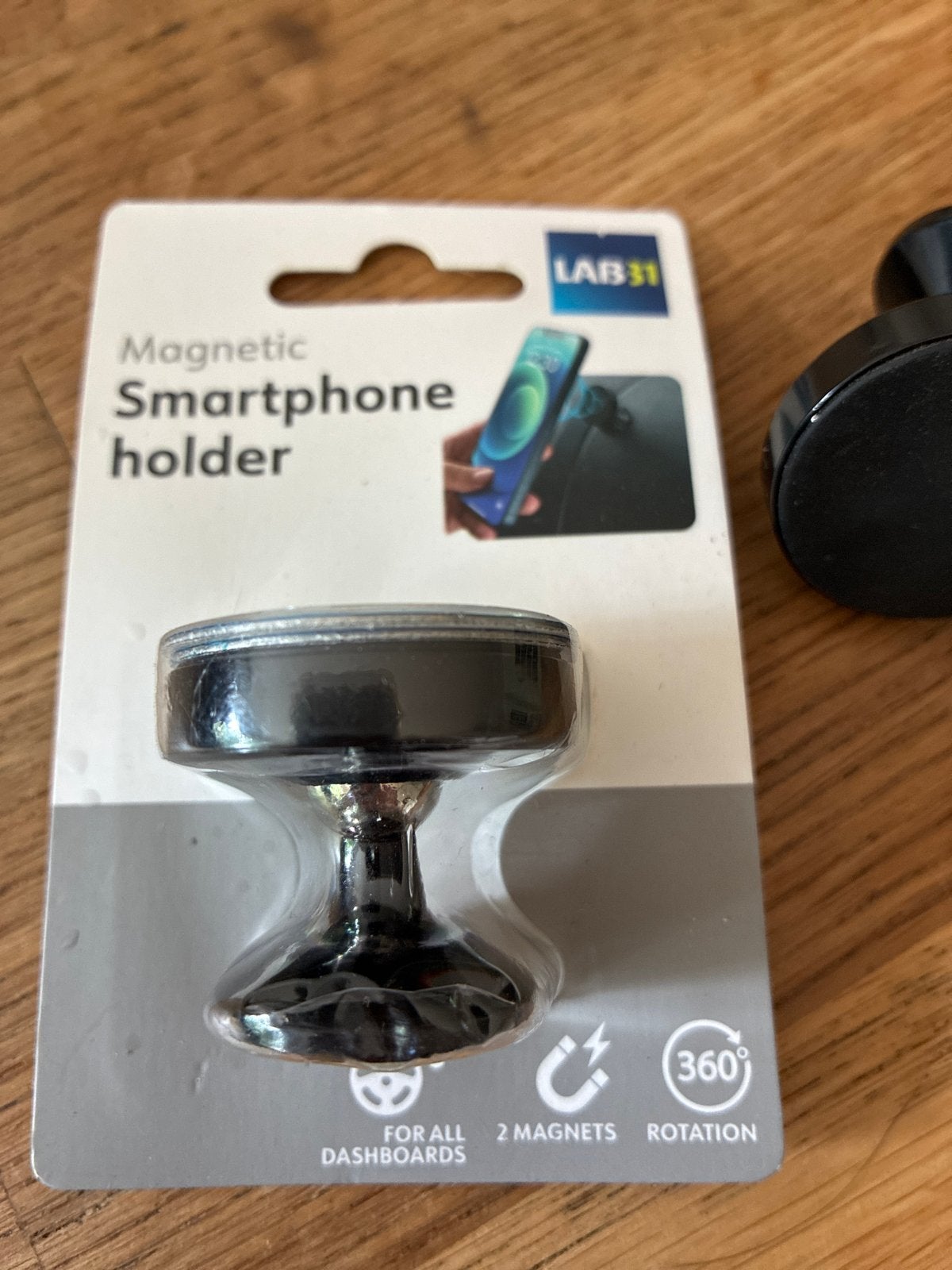 2 stuks Magnetische Smartphone Houder voor Dashboard - LAB31, Ophalen of Verzenden, Nieuw